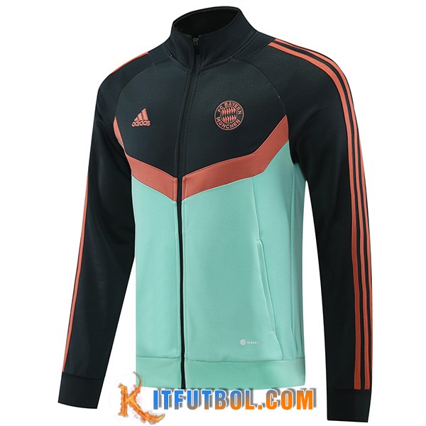 Chaquetas Futbol Bayern Munich Verde/Negro/Marrón 2024/2025