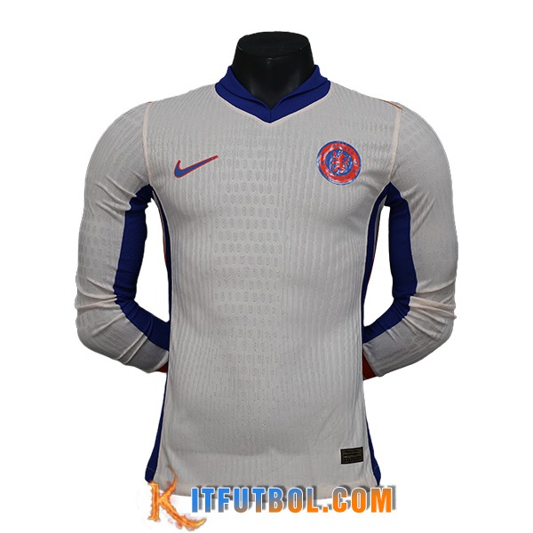 Camisetas De Futbol FC Chelsea Manga Largas Segunda 2024/202