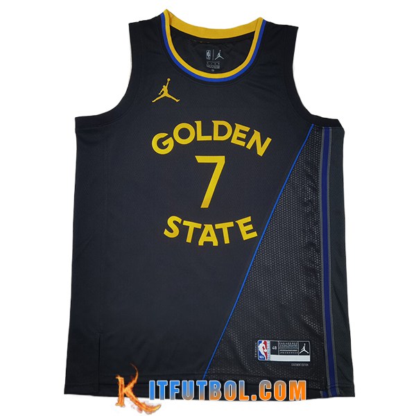 Camisetas Golden State Warriors (HIELD #7) 2025/26 Negro/Gris/Amarillo