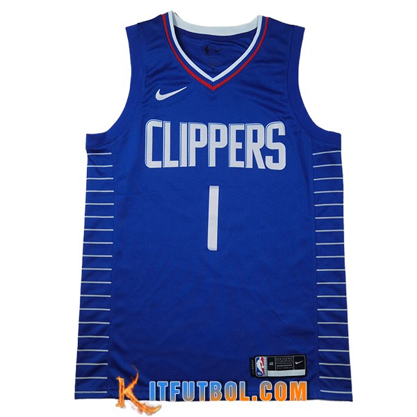 Camisetas Los Angeles Clippers (HARDEN #1) 2025/26 Azul/Blanco