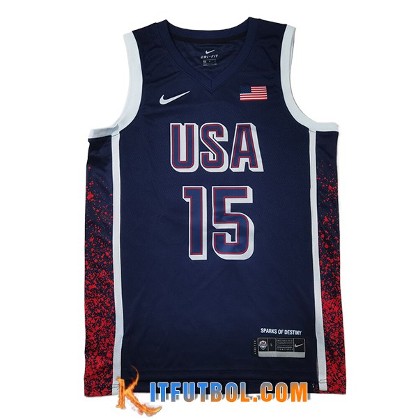 Camisetas USA (BOOKER #15) 2025/26 Azul Oscuro