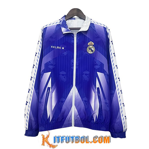 Rompevientos Real Madrid Violeta/Blanco 2025/2026