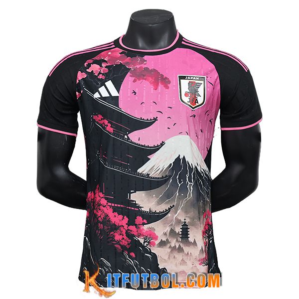 Camiseta Equipo Nacional Japon Special Edition Rosa/Negro 2024/2025