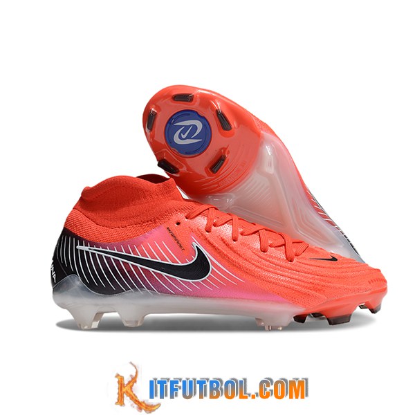 Nike Botas De Fútbol Phantom Luna Elite NU FG Naranja/Negro/Blanco