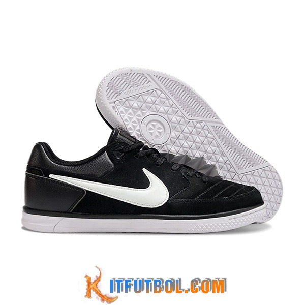 Nike Botas De Fútbol Gato IC Negro/Blanco