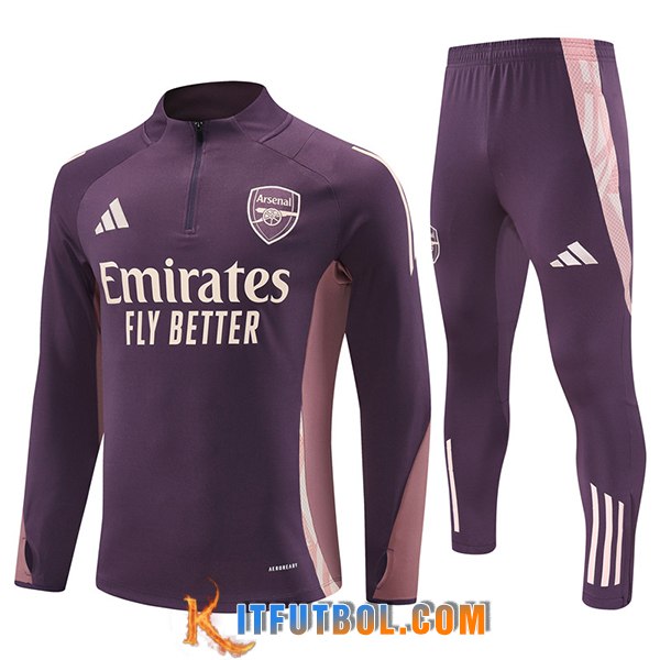 Chandal Equipos De Futbol Arsenal Violeta/Rosa 2025/2026