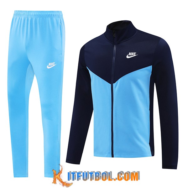 Chandal Equipos De Futbol Chaquetas Nike Azul 2025/2026 -02