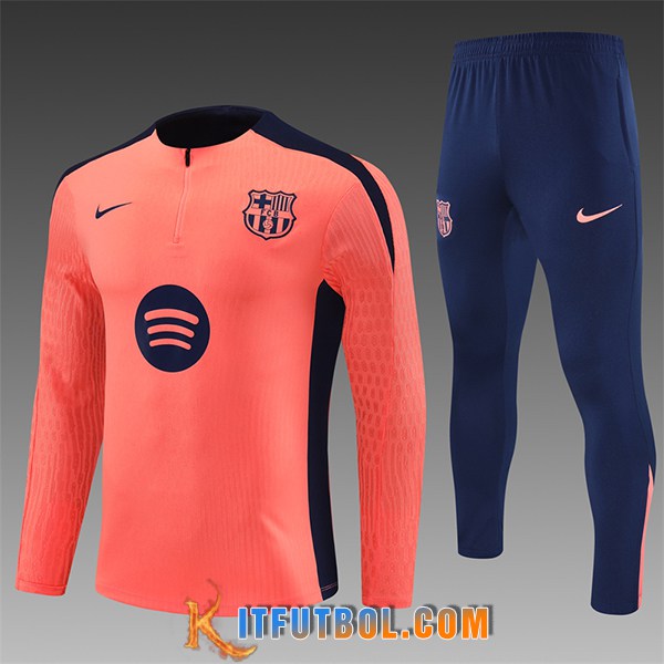 Chandal Equipos De Futbol FC Barcelona NinosNaranja/Azul 2025/2026