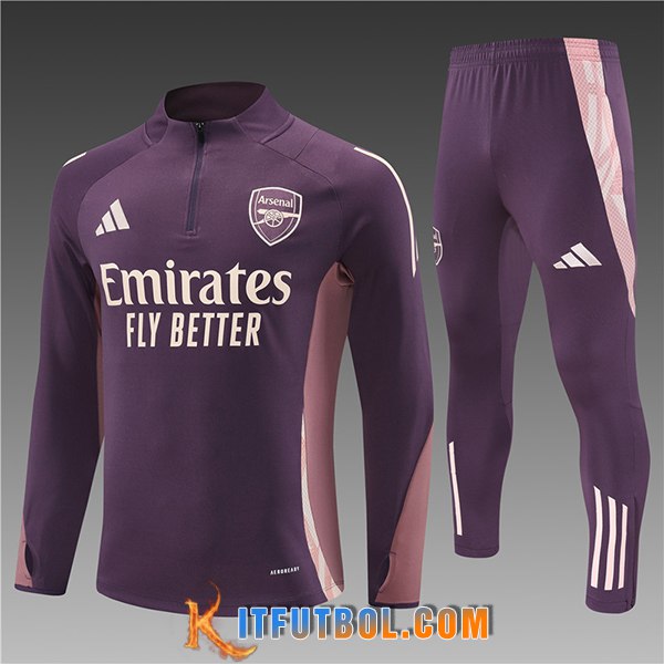 Chandal Equipos De Futbol Arsenal Ninos Violeta/Rosa 2025/2026