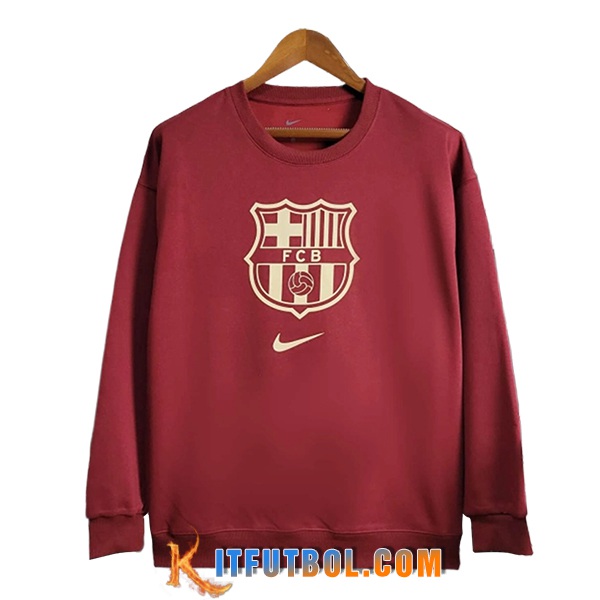 Sudadera De Entrenamiento FC Barcelona Rojo/Amarillo 2025/2026