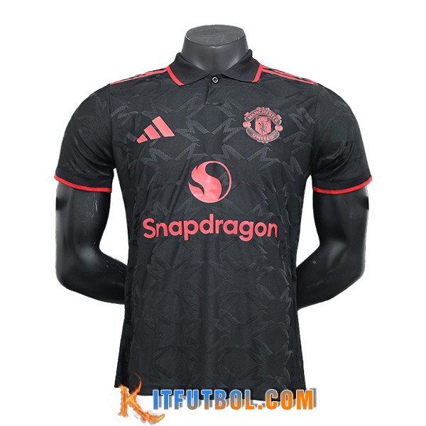 Camisetas De Futbol Manchester United Special Edition Negro 2024/2025