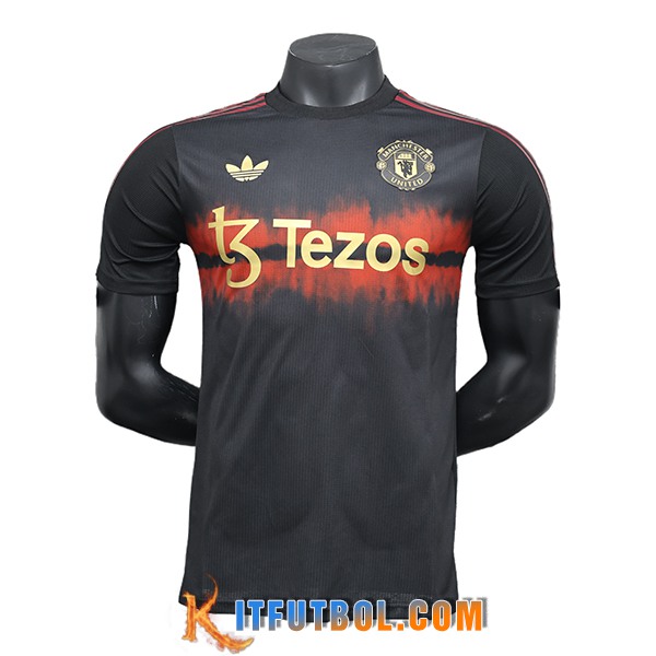 Camisetas De Futbol Manchester United Special Edition Negro 2024/2025