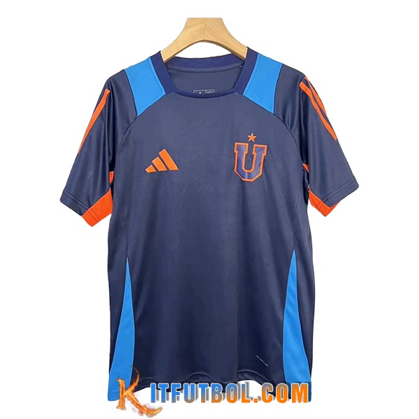 Camiseta Entrenamiento Universidad De Chile Azul/Naranja 2025/2026