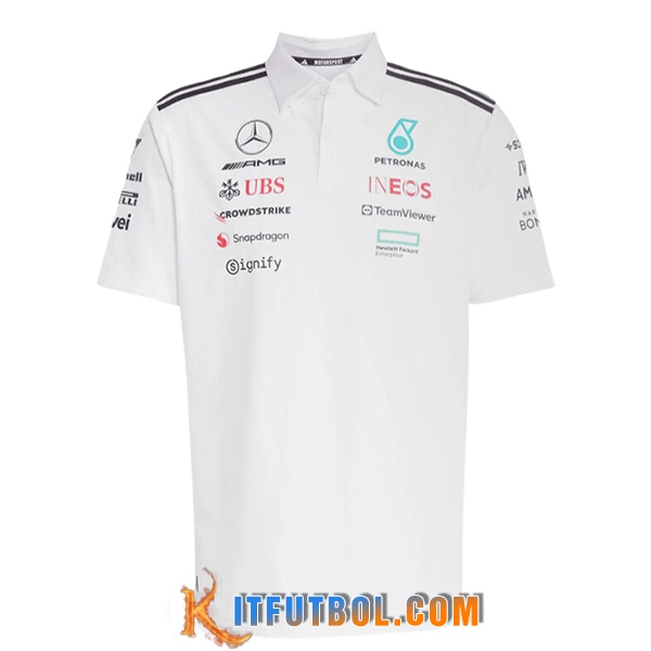 Polo Mercedes Benz F1 Team Blanco 2025