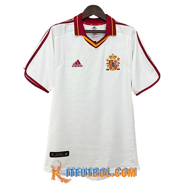 Camisetas De Futbol España Retro Segunda 2000