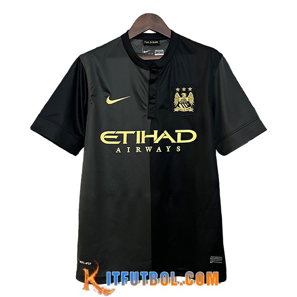 Camisetas De Futbol Manchester City Retro Segunda 2013/2014