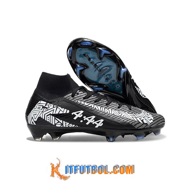 Nike Botas De Fútbol Air Zoom Mercurial Superfly IIX Elite FG Negro/Blanco