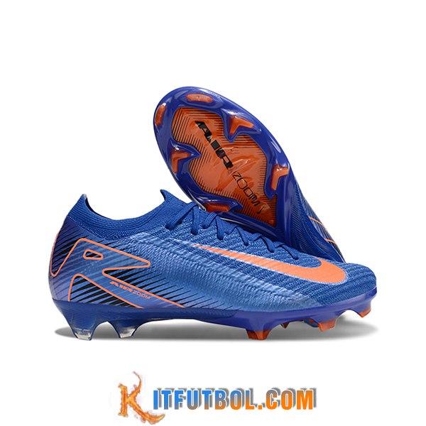 Nike Botas De Fútbol AIR Zoom Mercurial Vapor 16 Elite XXV FG Azul/Naranja