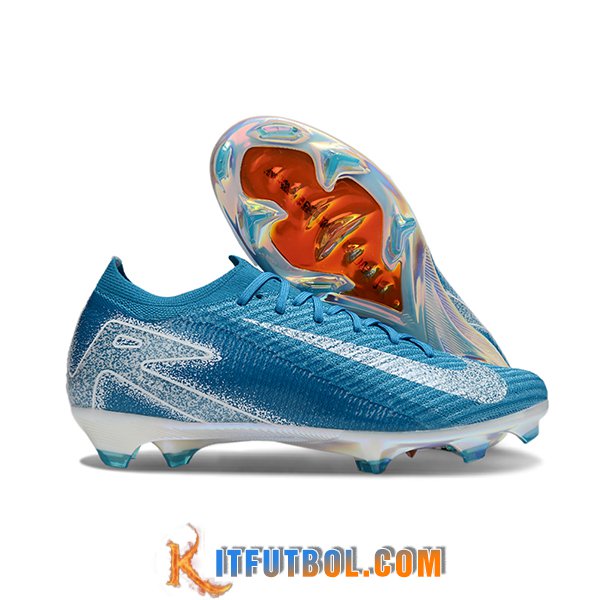 Nike Botas De Fútbol AIR Zoom Mercurial Vapor 16 Elite XXV FG Azul/Blanco