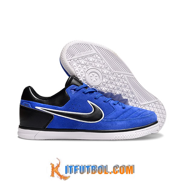 Nike Botas De Fútbol Gato IC Azul/Negro
