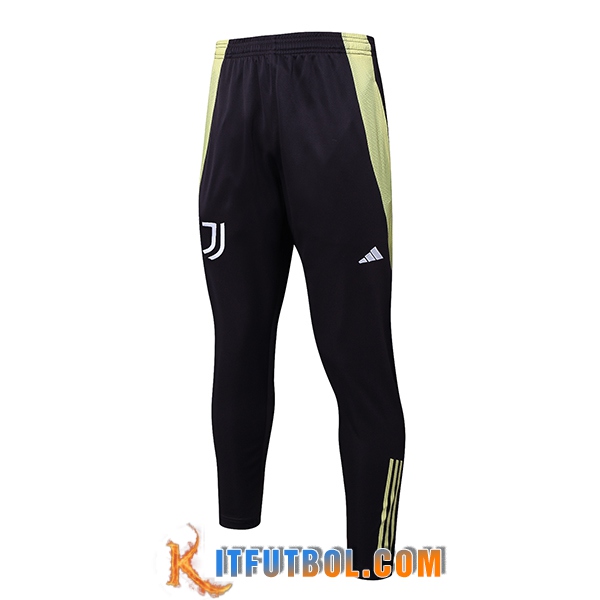 Pantalon Entrenamiento Juventus Negro/Amarillo 2025/2026