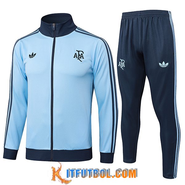 Chandal Equipos De Futbol Chaquetas Argentina Azul Claro 2025/2026