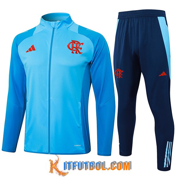 Chandal Equipos De Futbol Chaquetas Flamenco Azul 2025/2026