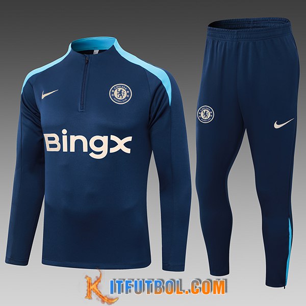 Chandal Equipos De Futbol FC Chelsea Ninos Azul Oscuro 2025/2026