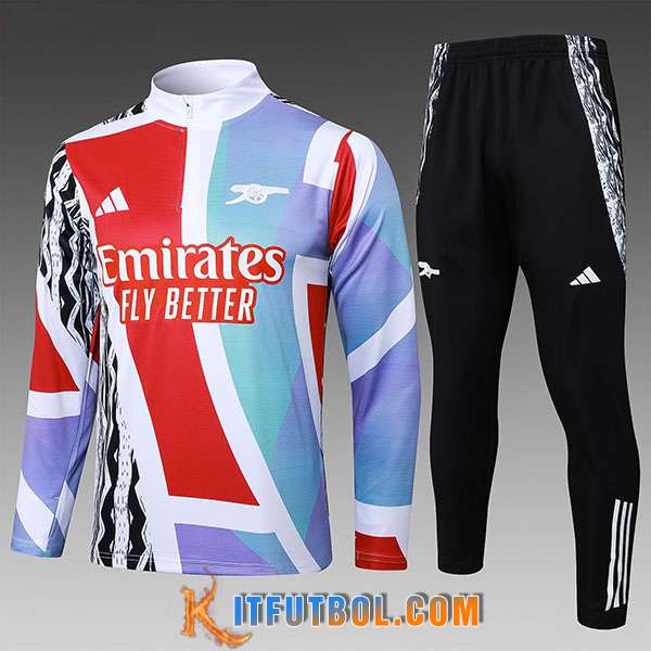 Chandal Equipos De Futbol Arsenal Ninos Blanco/Rojo/Azul 2025/2026
