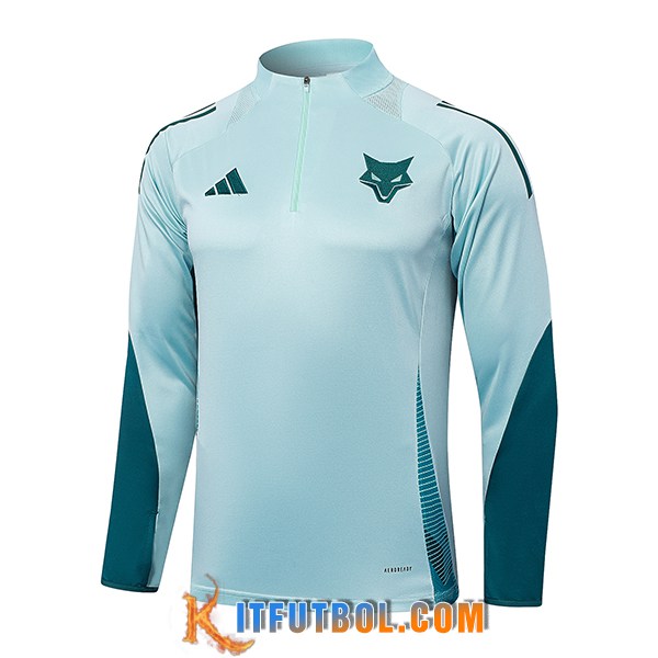 Sudadera De Entrenamiento Cruzeiro Azul Claro 2025/2026