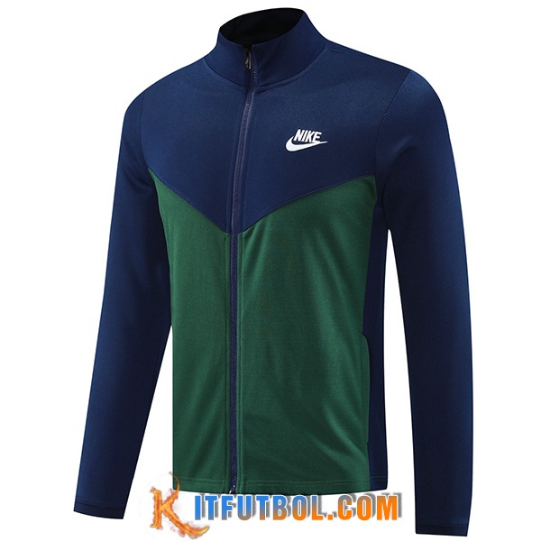 Chaquetas Futbol Nike Azul/Verde 2025/2026
