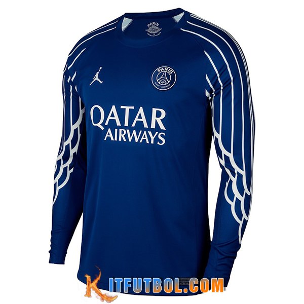 Nueva Camisetas De Futbol PSG Manga Largas Fourth 2024/2025