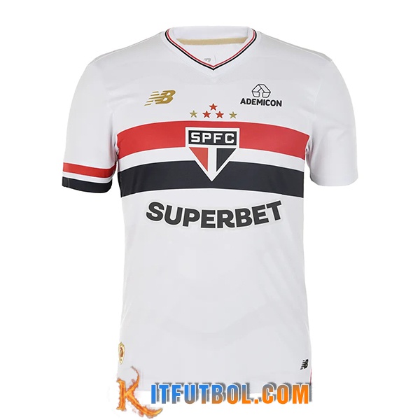 Nueva Camisetas De Futbol Sao Paulo FC Primera 2025/2026