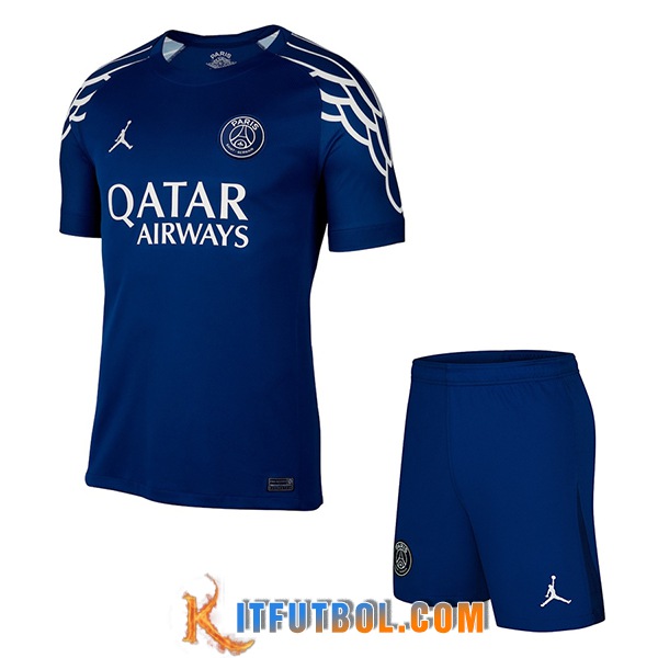 Nueva Camisetas De Futbol PSG Ninos Fourth 2024/2025