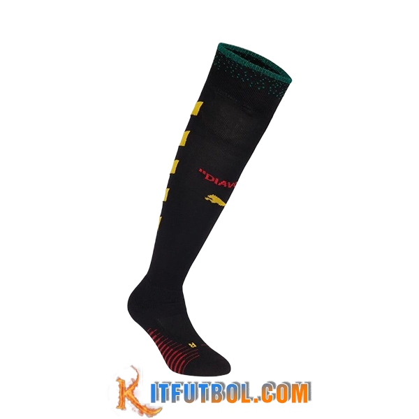 Calcetines De Futbol AC Milan Fourth Negro 2024/2025