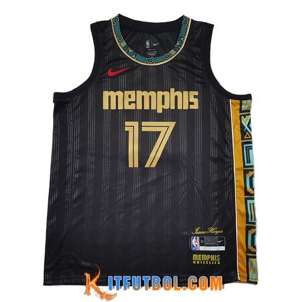 Camisetas NBA Memphis Grizzlies (KAWAMURA #17) 2025/26 Beige/Naranja/Negro