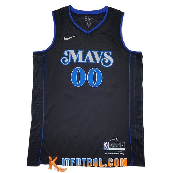 Camisetas NBA Dallas Mavericks (CHRISTIE #00) 2025/26 Azul/Negro