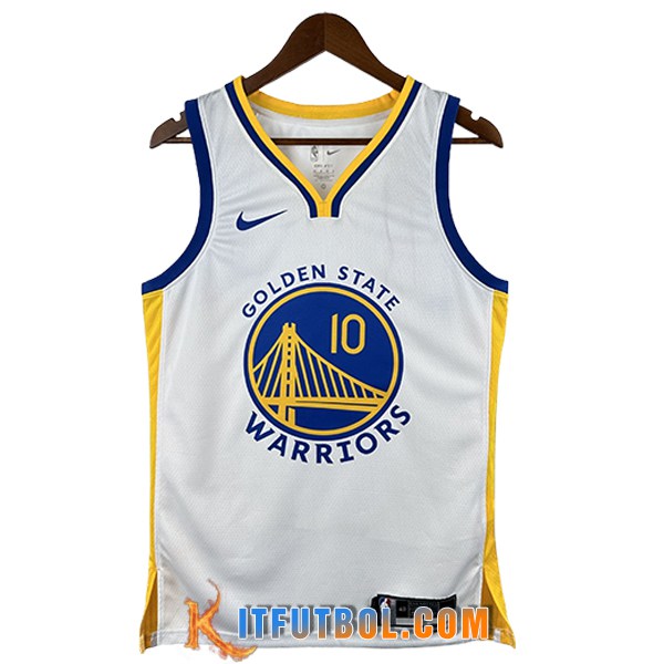 Camisetas NBA Golden State Warriors (BUTLER III #10) 2024/25 Blanco/Azul/Amarillo