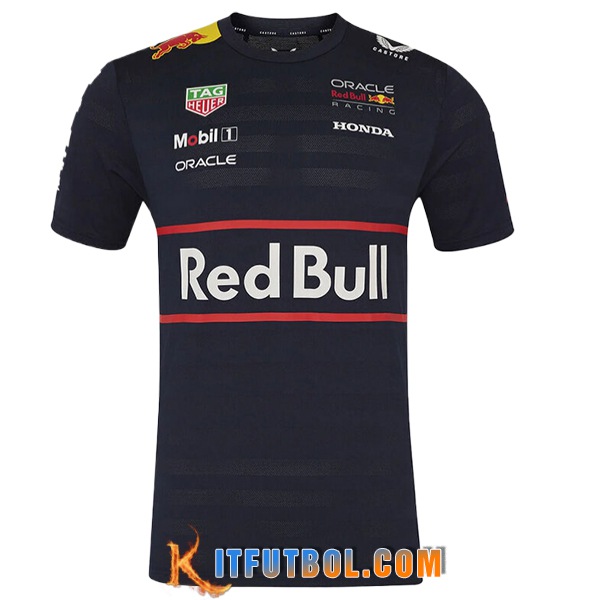 T-Shirt RedBull Racing F1 Team Negro 2025