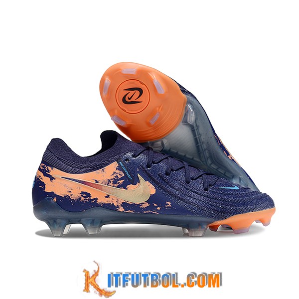Nike Botas De Fútbol Phantom Luna Elite NU FG Violeta/Naranja