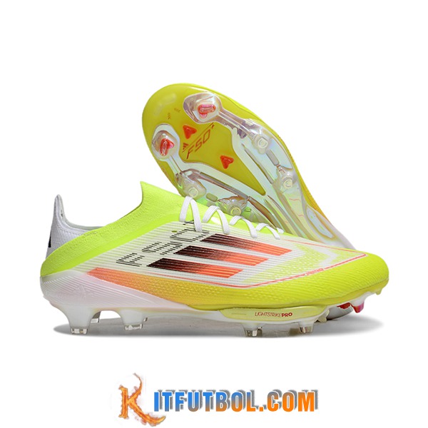 Adidas Botas De Fútbol F50+.1 FG Amarillo/Naranja