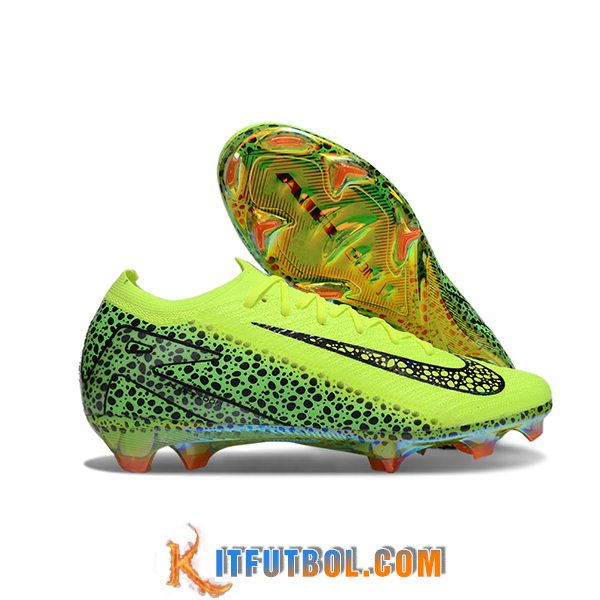 Nike Botas De Fútbol AIR Zoom Mercurial Vapor 16 Elite XXV FG Verde/Negro -02