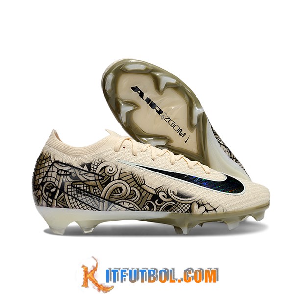 Nike Botas De Fútbol AIR Zoom Mercurial Vapor 16 Elite XXV FG Amarillo/Negro