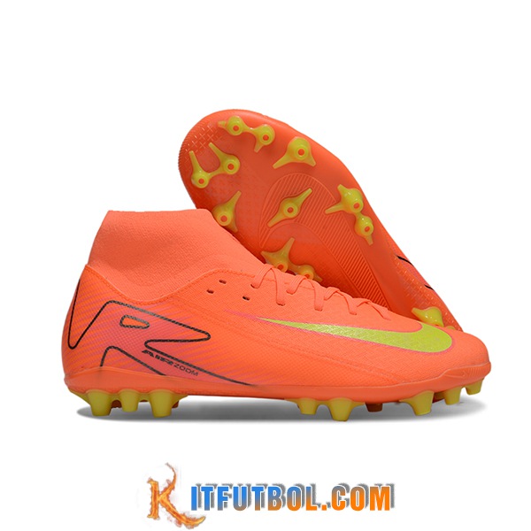 Nike Botas De Fútbol Mercurial Superfly 10 Academy Naranja/Amarillo