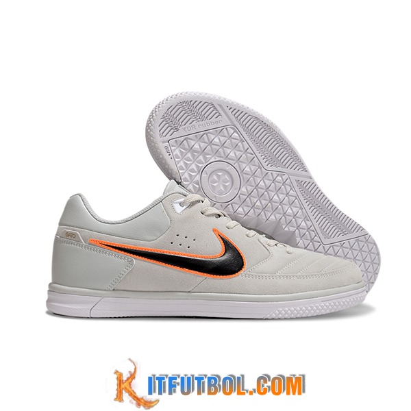 Nike Botas De Fútbol Gato IC Gris/Negro