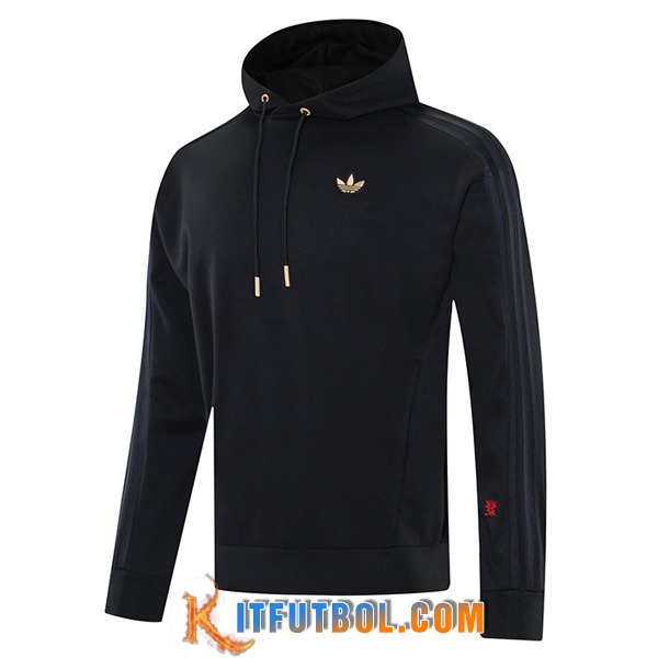 Sudadera De Entrenamiento Capucha Adidas Negro 2025/2026