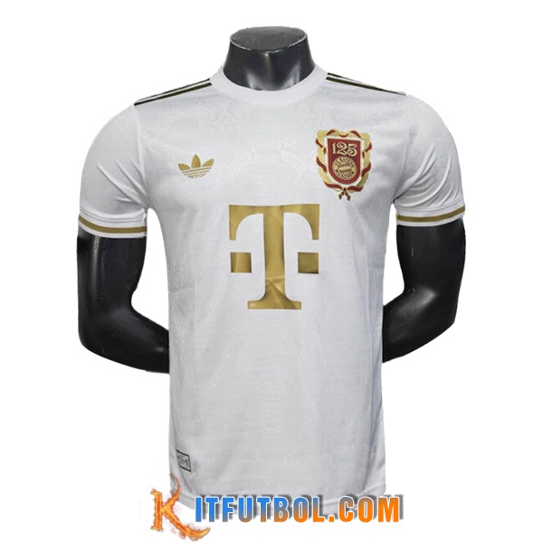 Nueva Camisetas De Futbol Bayern Munich 125th Anniversary Edition Blanco 2024/2025