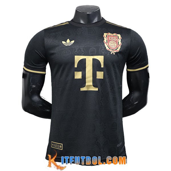 Nueva Camisetas De Futbol Bayern Munich 125th Anniversary Edition Negro 2024/2025