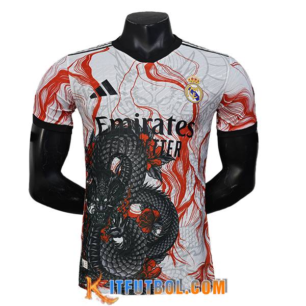 Camisetas De Futbol Real Madrid Special Edition Blanco/Rojo 2025/2026