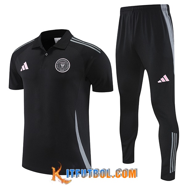 Camiseta Polo Inter Miami CF Negro 2025/2026
